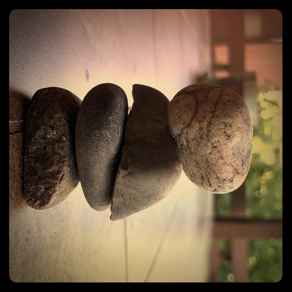 Hawaiian beach rocks